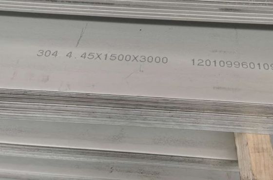 2000mm de Plaatblad van het de 304 Industrieaisi Roestvrije staal